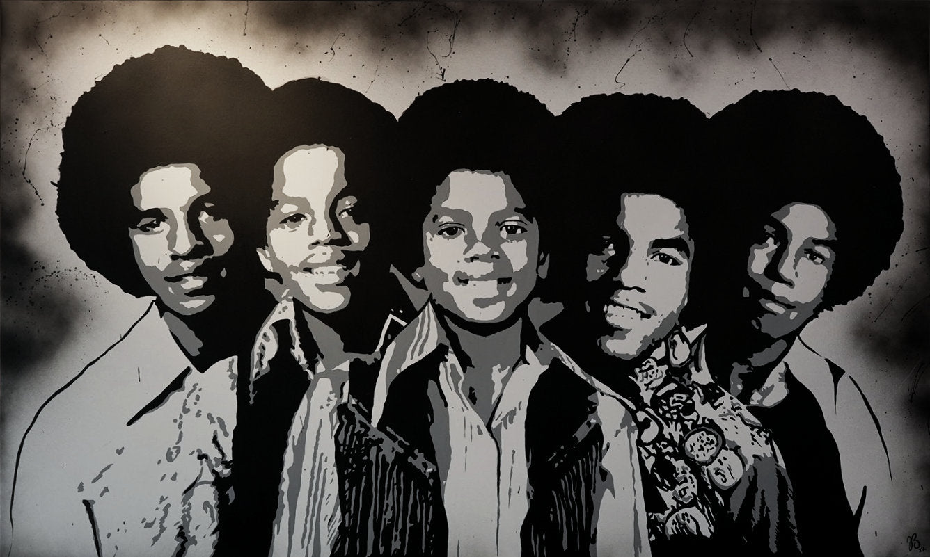 Jackson Five Acrylic Painting