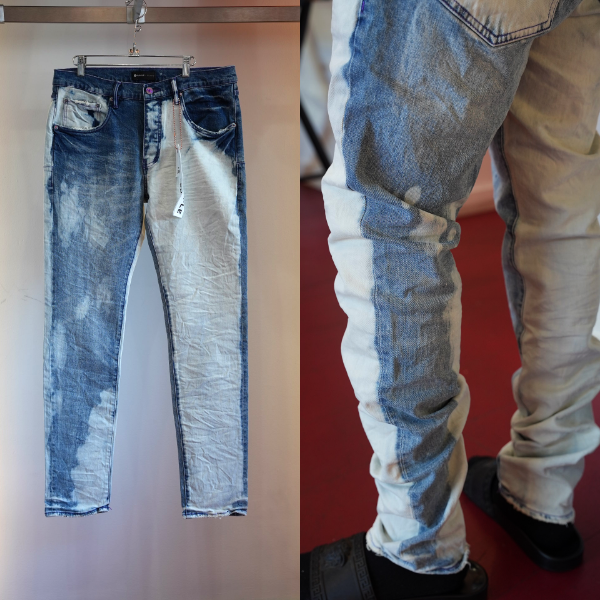 Purple Brand Acid Wash Denim