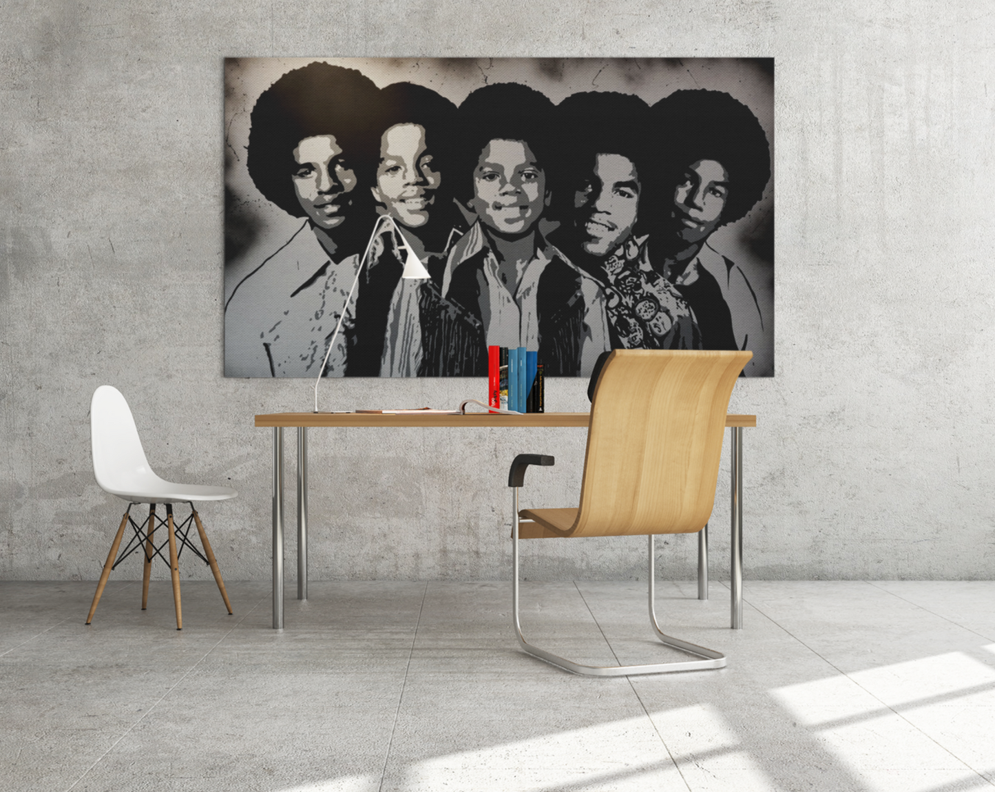 Jackson Five Acrylic Painting