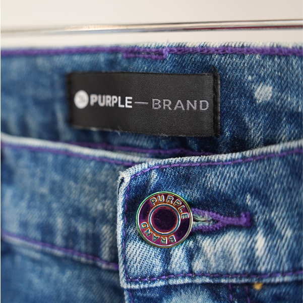 How to Clean Purple Brand Jeans Tag
