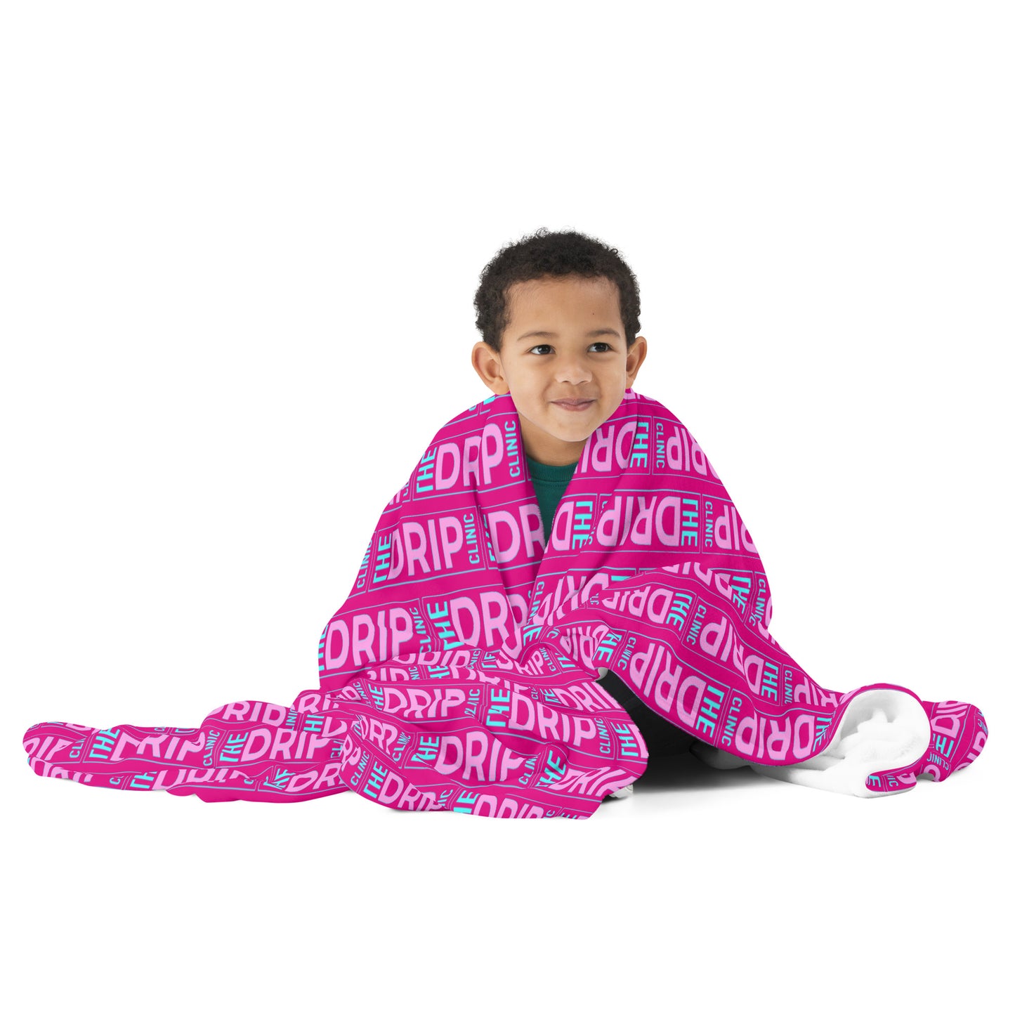 The Drip Clinic Throw Blanket